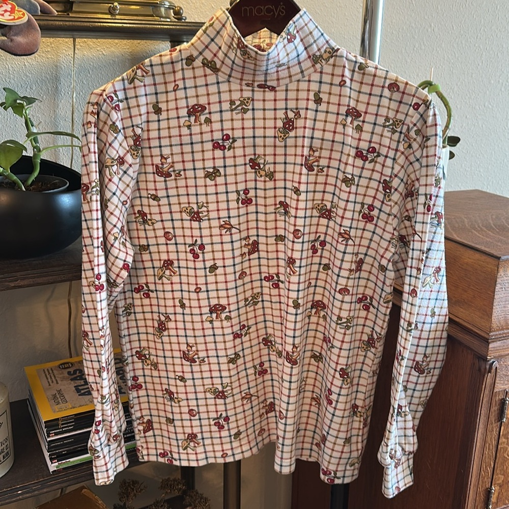 Vintage Mushroom Alexis Reed Turtleneck